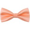 Pánsky saténový motýlik - marhuľovo ružový