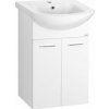 Aqualine ZOJA umývadlová skrinka 42x74x25cm, biela 51045A