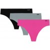 Under Armour PURE STRETCH NO SHOW THONG (3 PACK) W 1383893 652