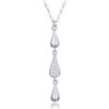 MINET JMAS0279SN45 - Luxusný strieborný náhrdelník s bielymi zirkónmi