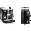 La Pavoni Cellini Classic, black + Rancilio STILE, black