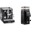 La Pavoni Cellini Classic, black + Rancilio STILE, black