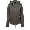 Build Your Brand Dámska mikina s kapucňou BY097 Olive 4XL
