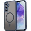 Techsuit – HaloFrost II MagSafe ochranný kryt na Samsung Galaxy A55 5G – tmavomodrý