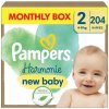Pampers Harmonie veľ. 2 - 204 ks (4-8 kg)