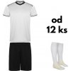 Roly Futbalová sada United pre celé mužstvo, od 12 ks, biela / čierna počet ks v sade: 17 hráčskych setov