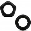 Klasické silikónové krúžky na penis - 2 balenia