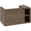 Villeroy & Boch Skyla skrinka 77.2x43.9x43.6 cm závesná kúpeľňová skrinka pod umývadlo dub C78800VH
