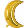 Party Zlatý fóliový balón Mesiac 60 cm – metalický balónik na hélium