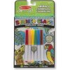 Melissa & Doug Vitrážna omaľovánka Zvieratká