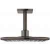 Hlavová sprcha GROHE RAINSHOWER SmartActive Cube strop vrátane sprchového ramená Hard Graphite 26481A00