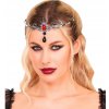TIARA TEMNÁ PRINCEZNÁ HALLOWEEN GOTICKÁ GOTICKÝ UPÍR