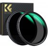 72mm Variable ND Filter Kit 2pcs ND2-32 & ND32-512 K&F Concept