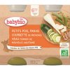 Babybio hrášok a paštrnák s cuketou a teľacím mäsom 2 x 200 g