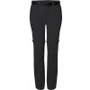 James & Nicholson Kalhoty JN 1201, trekingové, odepínací nohavice, do pasu, dámské COT02120100203-black L Černá