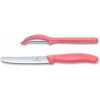 Victorinox Súprava noža a škrabky Trend Colors 6.7116.21 - ružová