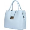Mondo Italia Nebesky modrá dámska kožená kabelka 1137 Nebesky modrá