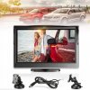 LCD MONITOR 5 PALCOV PRE CÚVACIU KAMERU 2 HD VSTUPY
