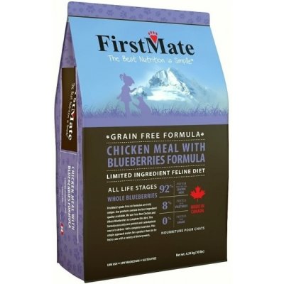 FirstMate Chicken Meal with Blueberries Cat 4,54 kg