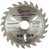Pílový kotúč s SK plátkami 125x1,8x22,2 zuby 24 , GEKO