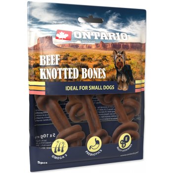 Ontario Rawhide Snack Bone 7,5 cm 5ks