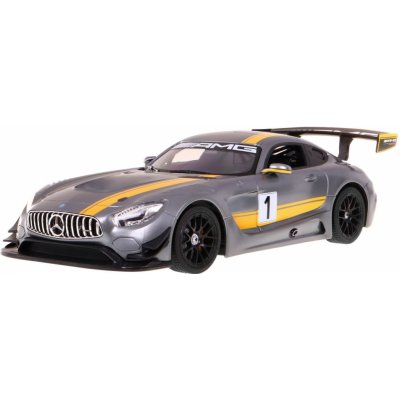 Rastar RC auto Mercedes AMG GT3 RTR sivá 1:14