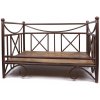 Goleto Luxusná pohovka pre psa Lex & Max Romantic 90 x 65 cm | retro štýl hrdza