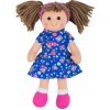 Bigjigs Toys Látková bábika Hollie 28 cm