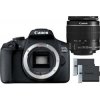 Canon EOS 2000D + EF-S 18-55mm IS II + LP-E10