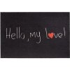 Vnútorná čistiaca rohož FLOMA Mondial Hello my love - D 50cm a Š 75cm 81715866