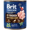 Brit Premium by Nature Chicken with Hearts 800 g