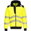 Portwest PW327 PW3 Hi-Vis Reflexná mikina žltá/čierna 2XL