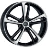 Mak NURBURG FARBA: GLOSS BLACK 8x19 5x108 ET45 GLOSS BLACK