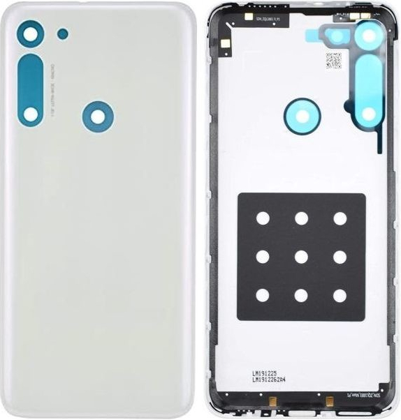 Kryt Motorola Moto G8 XT2045 zadný Pearl biely