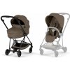 CYBEX Kombinovaný kočík Mios Comfort Coconut Brown (Matt Black Frame) 2026 Platinum