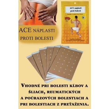 Ace náplasť Proti Bolesti náplasť 6 ks od 2,2 € - Heureka.sk