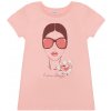 Winkiki dievčenské tričko WTG 01766 lososová
