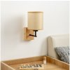 | Brilagi - Nástenná lampa NUBILA WOOD 1xE27/25W/230V dub/svetlohnedá | BG1561+BG1584