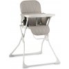 Ricokids Detská jedálenská stolička Nuco biela