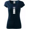 Limited edition 1980 pruh - Dámske tričko Pure - L ( Tmavomodrá (veľmi tmavá - skoro čierna) )