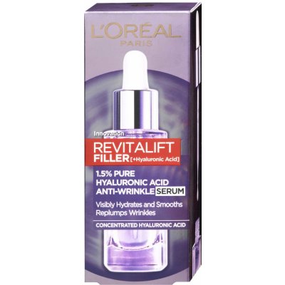 L'Oréal Paris Revitalift Filler sérum proti vráskam s kyselinou hyalurónovou 30 ml