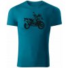 T-ričko BMW R1250GS pánske tričko Farba trička: Petrolejová Modrá, Veľkosť: L