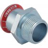 Konektor přechodu Geberit Mapress C-Stahl GZ 76,1 mm x 1/2 (21713)