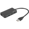 Natec Moth rozbočovač 4x USB 3.0 HUB NHU-1342