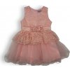 Luxusné dievčenské princeznovské šaty ružovej ružová