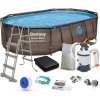 Záhradný bazén s kovovou konštrukciou 488 x 305 x 107 cm 12v1 Bestway 56946