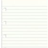 Filofax náhradné listy do zápisníkov A5 linkované