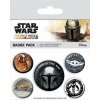 Pyramid International Sada placek Star Wars: Mandalorian - This is the Way
