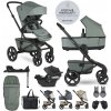 EASYWALKER SET Kočík 4v1 Jimmey Thyme Green XXL RWS + CYBEX Aton B2 i-Size + základňa VP-F188548