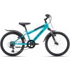 CTM SCOOBY 2.0 20 detský bicykel, aquamarínová modrá-čierna Rám: 11